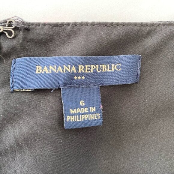 Banana Republic midi dress  with faux wrap front - Picture 8 of 10